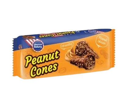 AB Conuri Crocante cu Alune,24x 112 g