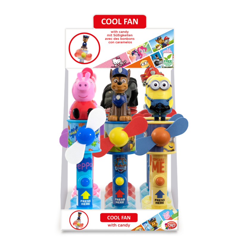 Ventilator „Licence Mix” cu bomboane 12 buc