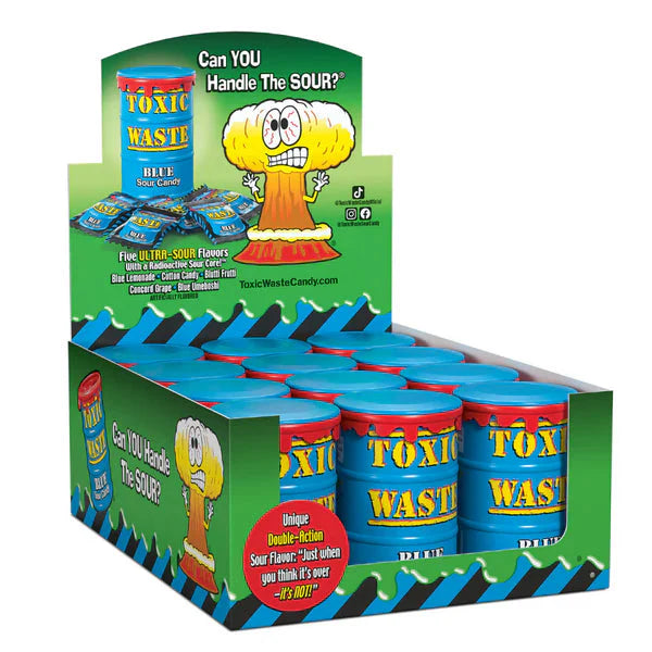 Bomboane „Toxic Waste” – Blue Drum 12x42g