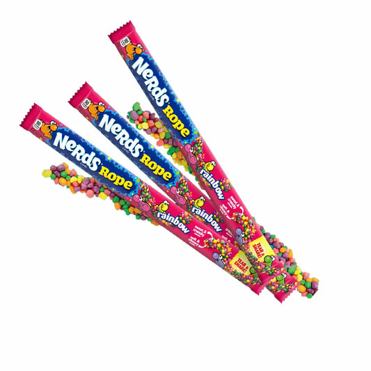 Nerds Ropes – Mix Curcubeu de Fructe, 24x26 g