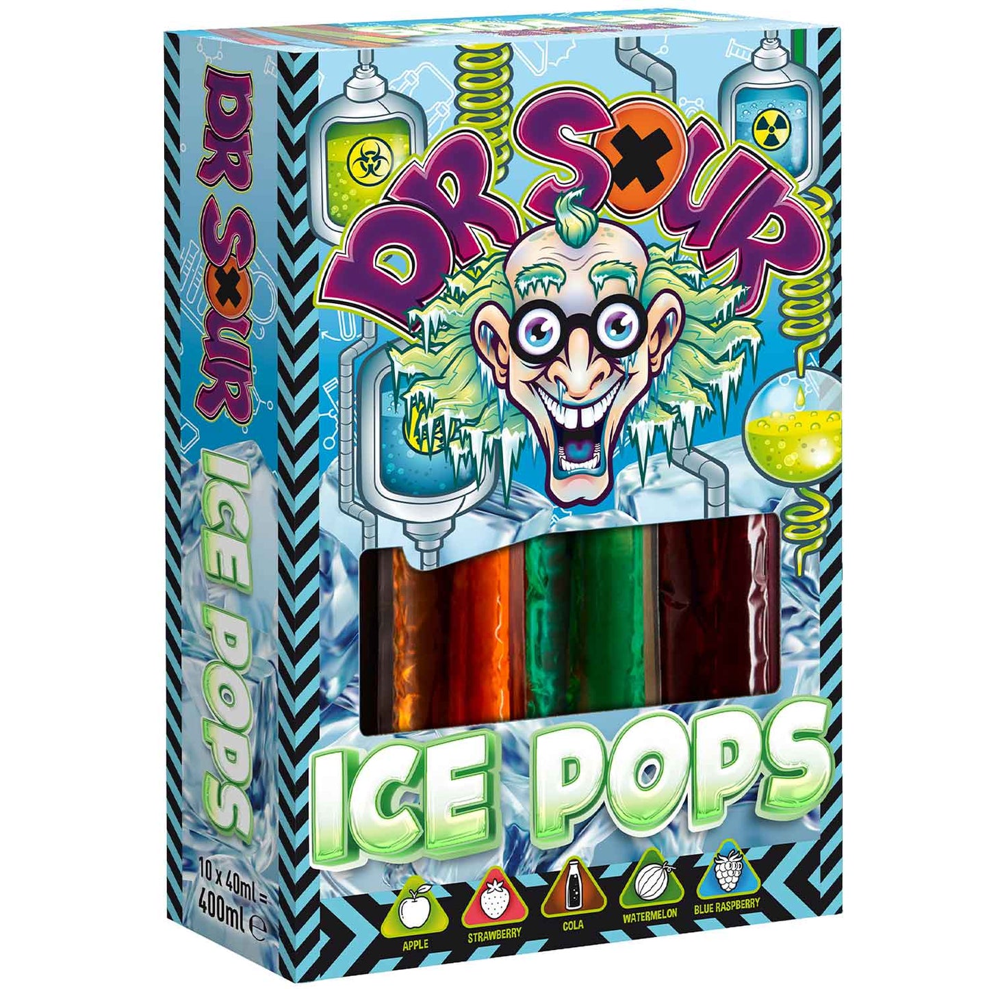 Dr. Sour Ice Pops – 10 buc x 40 ml