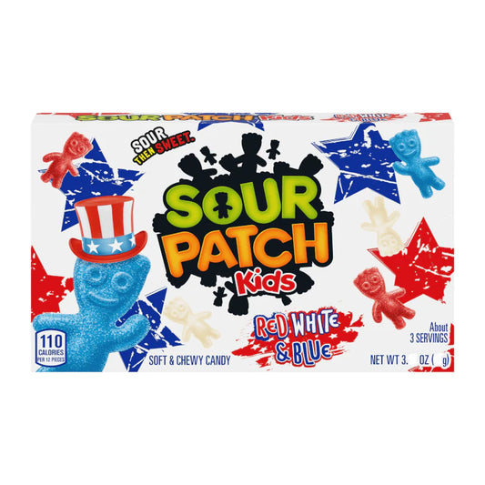Sour Patch R-W-B Box 87 gr.