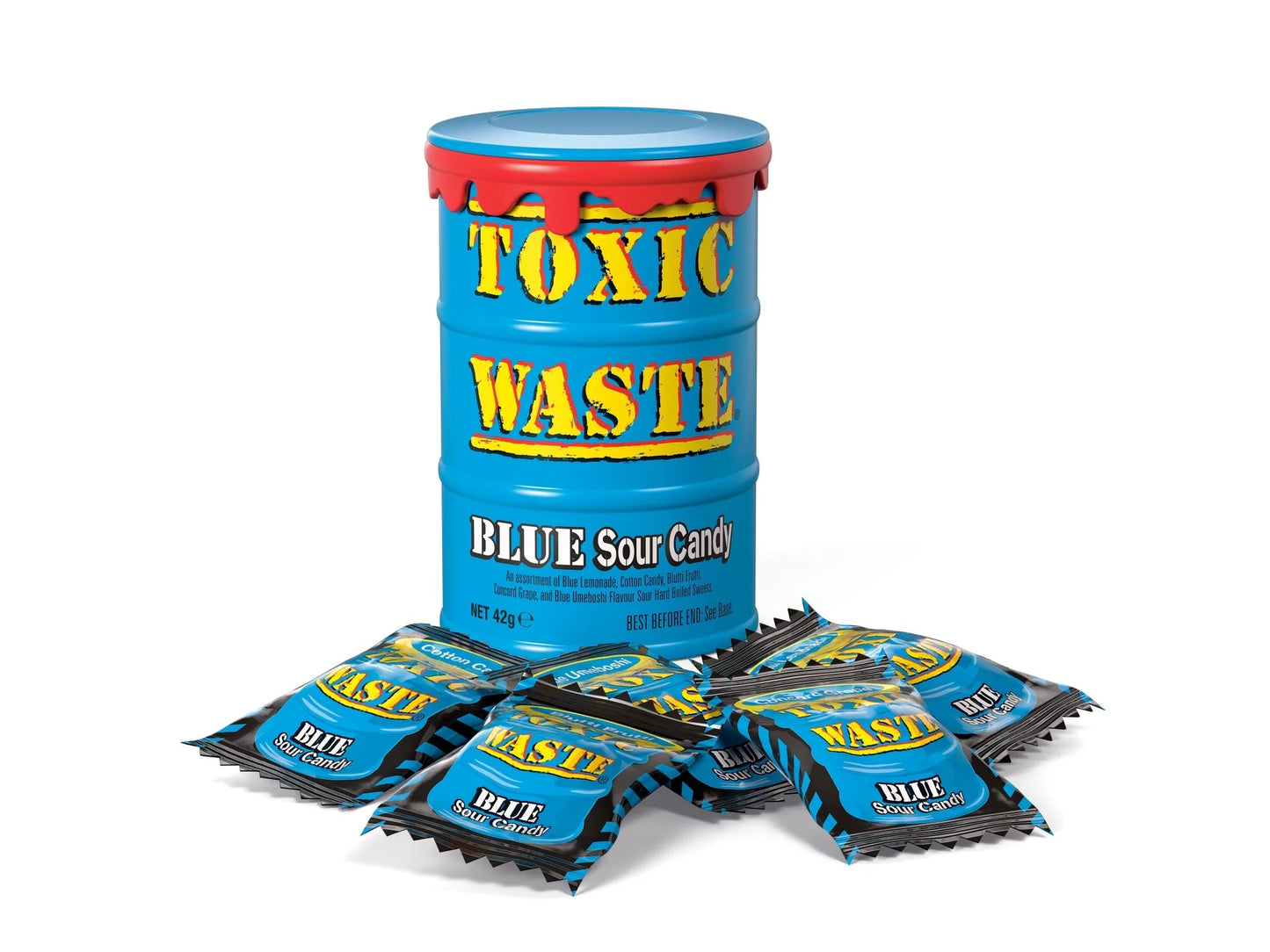 Bomboane „Toxic Waste” – Blue Drum 12x42g